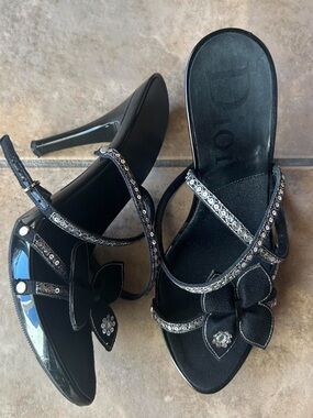 Dior Rhinestone Heels